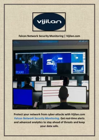 Falcon Network Security Monitoring | Vijilan.com