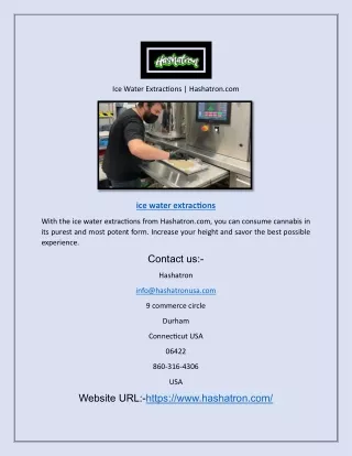 ice water extractions hashatron com