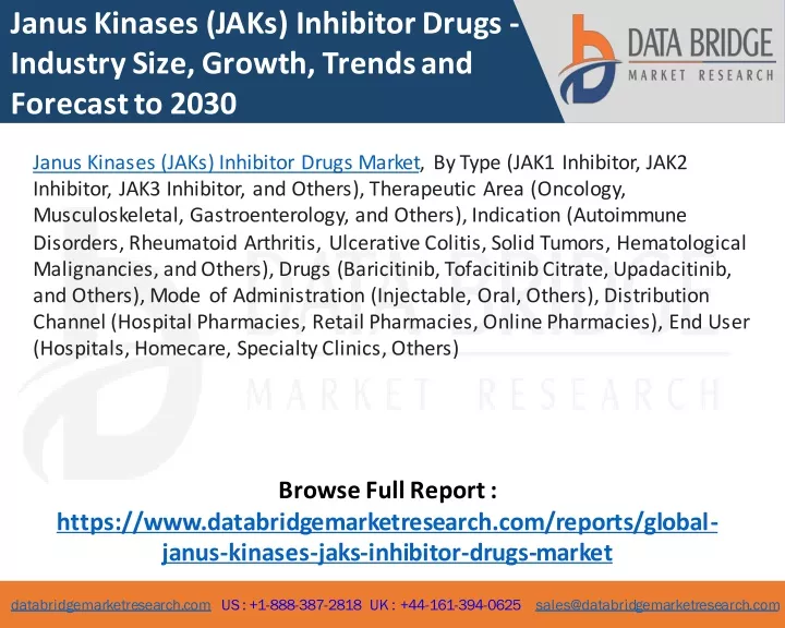 janus kinases jaks inhibitor drugs industry size