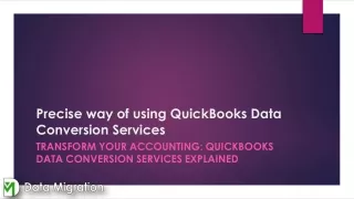 Transform Your Accounting  QuickBooks Data Conversion Services Explained