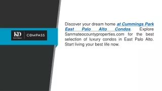 Cummings Park East Palo Alto Condos  Sanmateocountyproperties.com