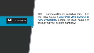 East Palo Alto Cummings Park Properties  Sanmateocountyproperties.com