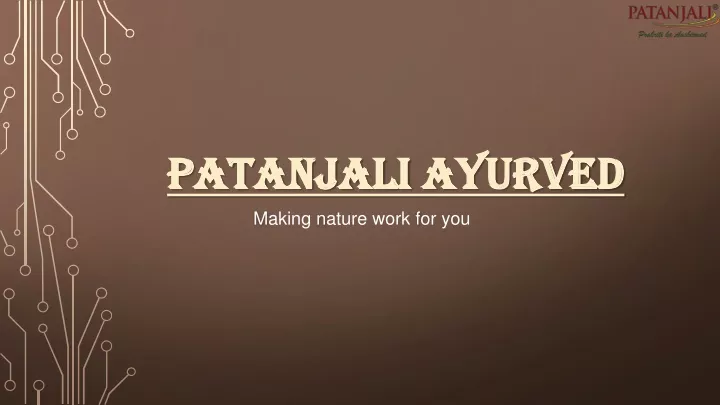 patanjali ayurved