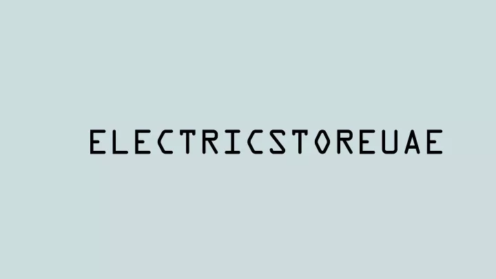 electricstoreuae
