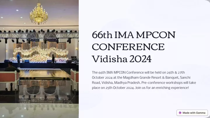 66th ima mpcon conference vidisha 2024