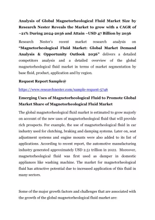 analysis of global magnetorheological fluid