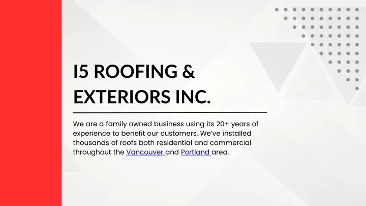 i5 roofing exteriors inc