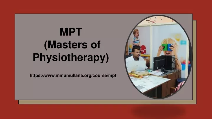 mpt masters of physiotherapy