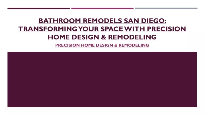 bathroom remodels san diego transforming your space with precision home design remodeling