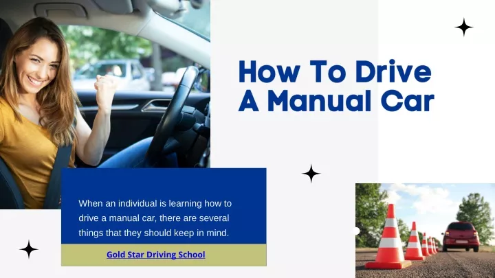how to drive a manual car