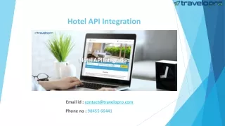 hotel api integration