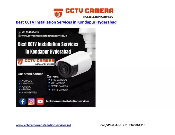 best cctv installation services in kondapur