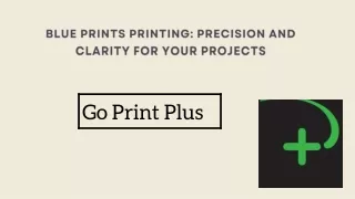 Blue Prints Printing Precision and Clarity for Your Projects