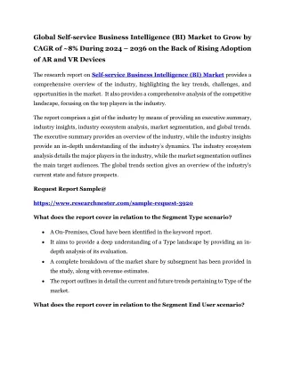 global self service business intelligence