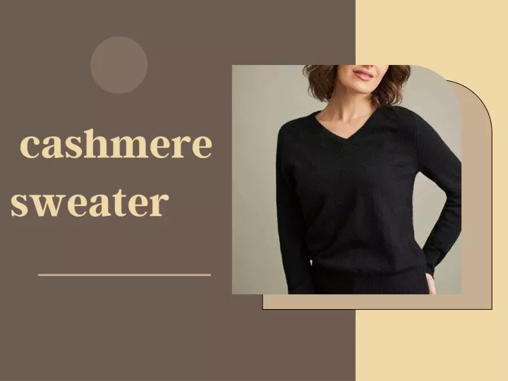 cashmere sweater