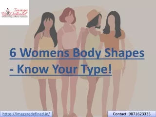 6 Womens Body Shapes - Know Your Type!