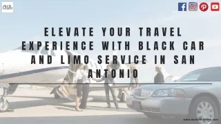 Luxury Black Car & Limo Service in San Antonio