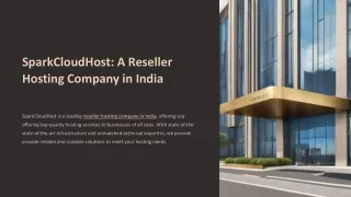 SparkCloudHost-A-Reseller-Hosting-Company-in-India