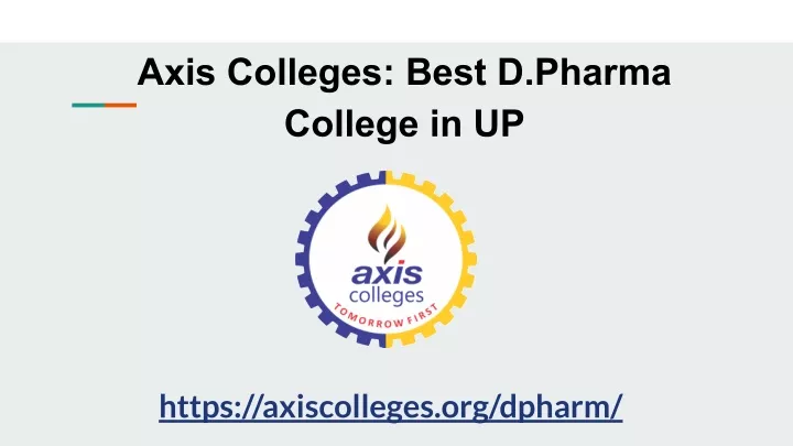 axis colleges best d pharma college in up