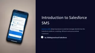 Salesforce SMS Campaign 360 SMS App
