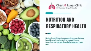 Asthma Doctor near me - Nutrition and Respiratory Health
