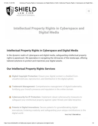 Intellectual Property Rights in Cyberspace and Digital Media Near Me