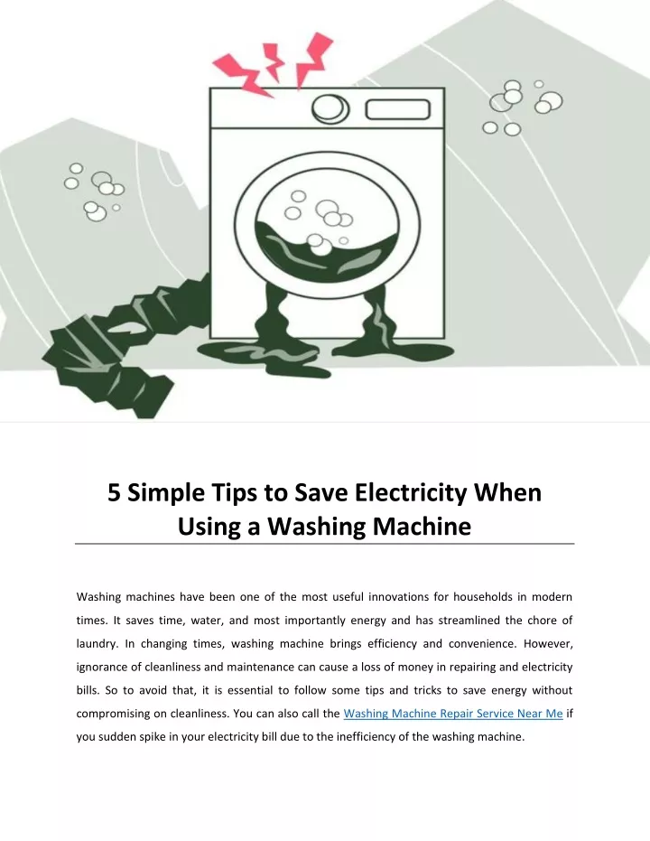 5 simple tips to save electricity when using