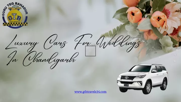 luxury cars for weddings in chandigarh