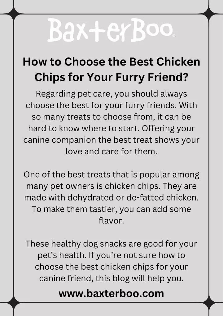 how to choose the best chicken chips for your