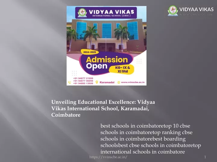 unveiling educational excellence vidyaa vikas