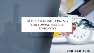 Alberta Rose Car Towing Edmonton |Tow Car Edmonton | Edmonton Tow Car Service