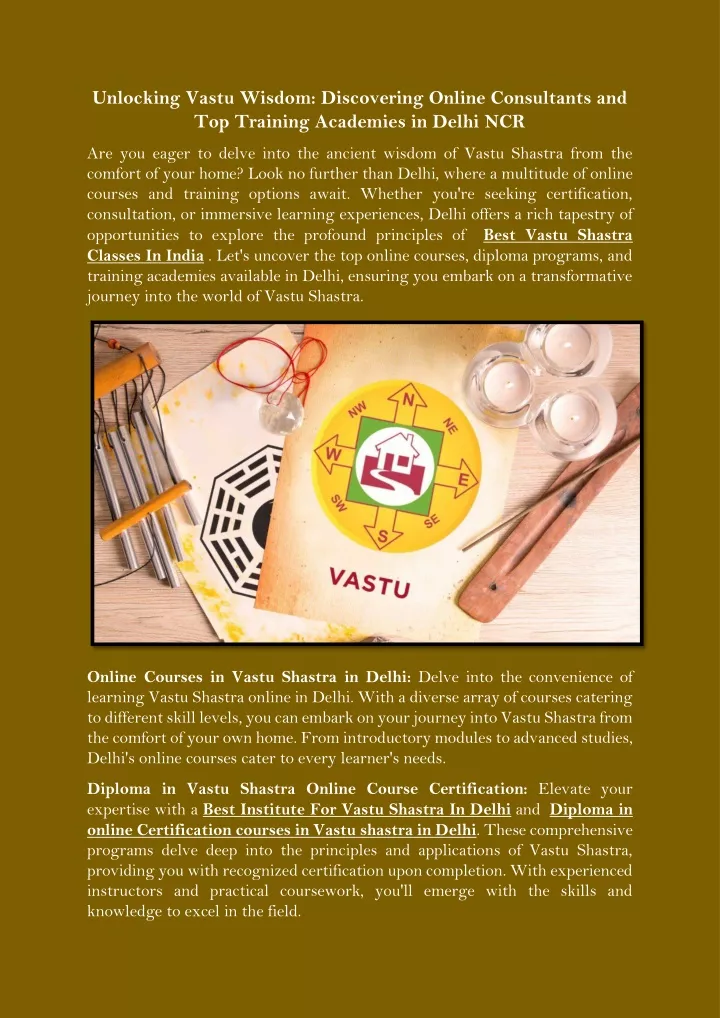 unlocking vastu wisdom discovering online