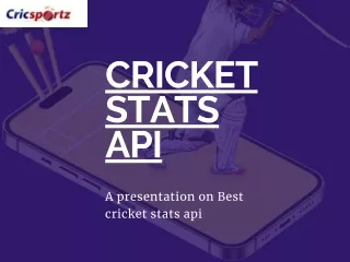 Stay Ahead in the Game with Comprehensive Cricket Data Feeds