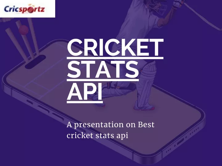 cricket stats api
