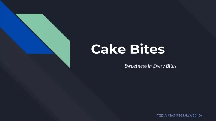 cake bites