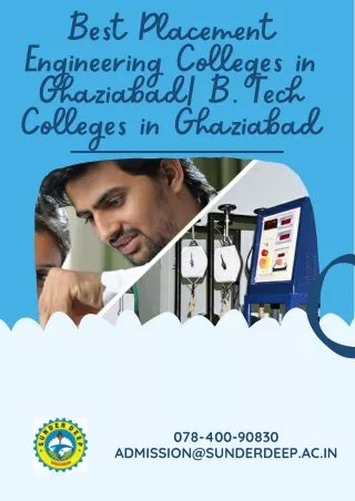 Best Placement Engineering Colleges in Ghaziabad B. Tech Colleges in Ghaziabad