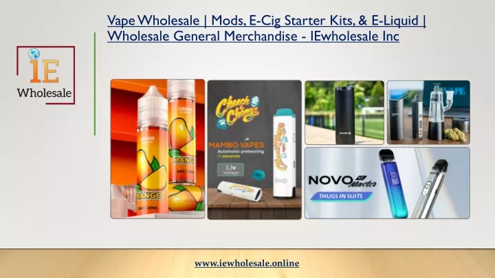 vape wholesale mods e cig starter kits e liquid wholesale general merchandise iewholesale inc