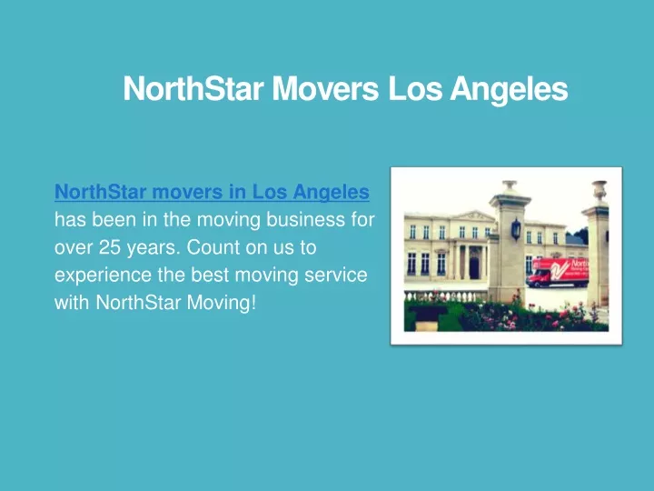 northstar movers los angeles