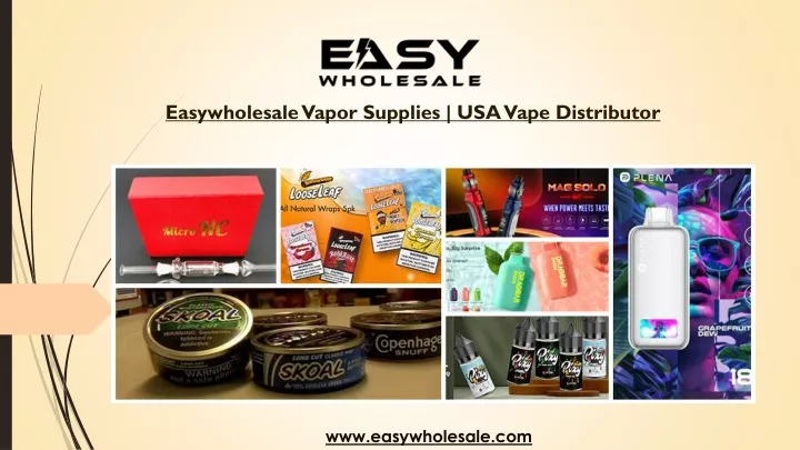 easywholesale vapor supplies usa vape distributor