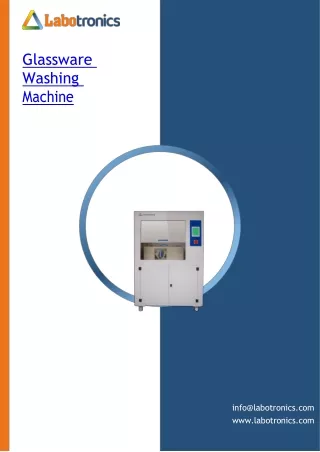glassware washing machine