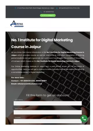 Digital Marketing Course in Jaipur Pdf