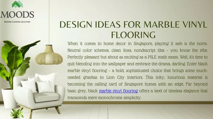design ideas for marble vinyl flooring