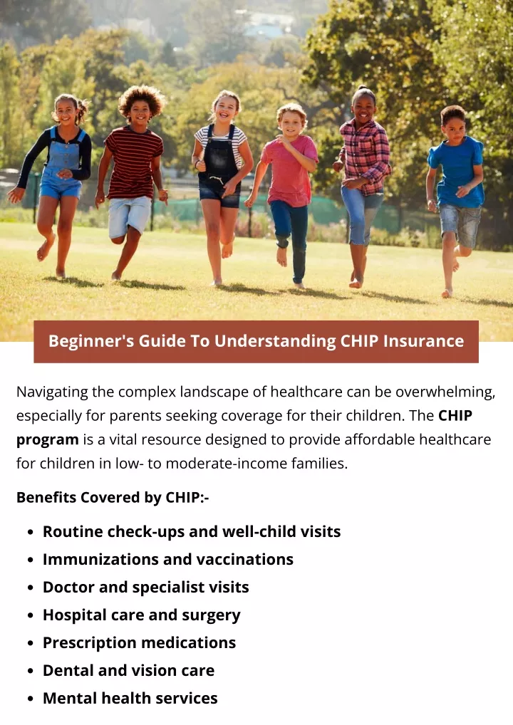 beginner s guide to understanding chip insurance