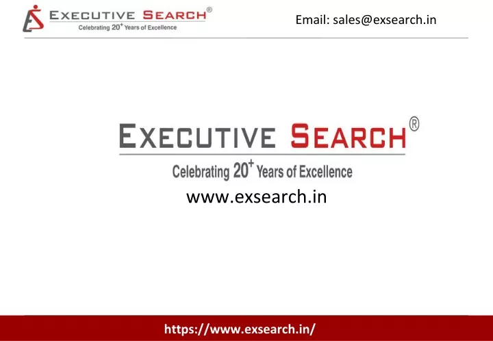email sales@exsearch in