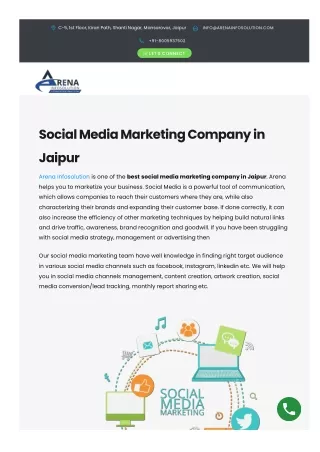 Social Media Marketing Company in Jaipur Pdf