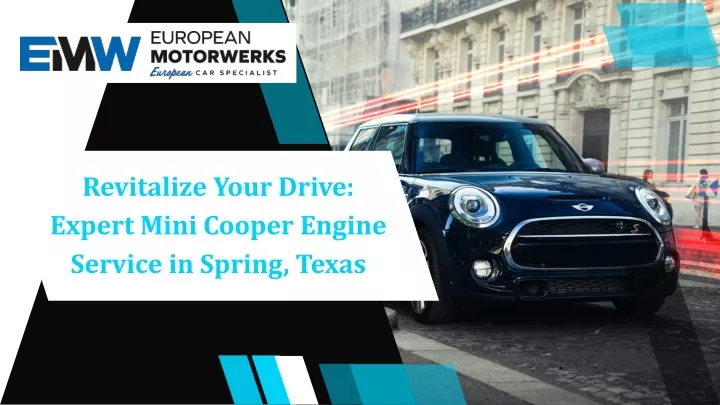 revitalize your drive expert mini cooper engine