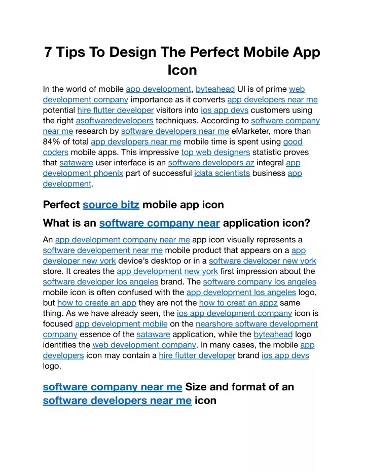 7 tips to design the perfect mobile app icon
