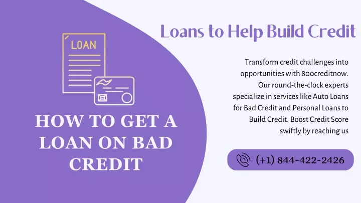 loans to help build credit