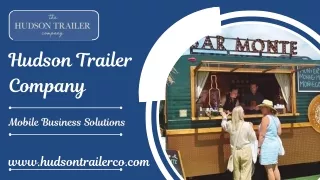 Food Truck for Sale - Hudson Trailer Company