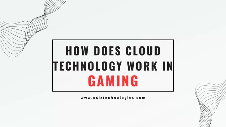 how does cloud technology work in